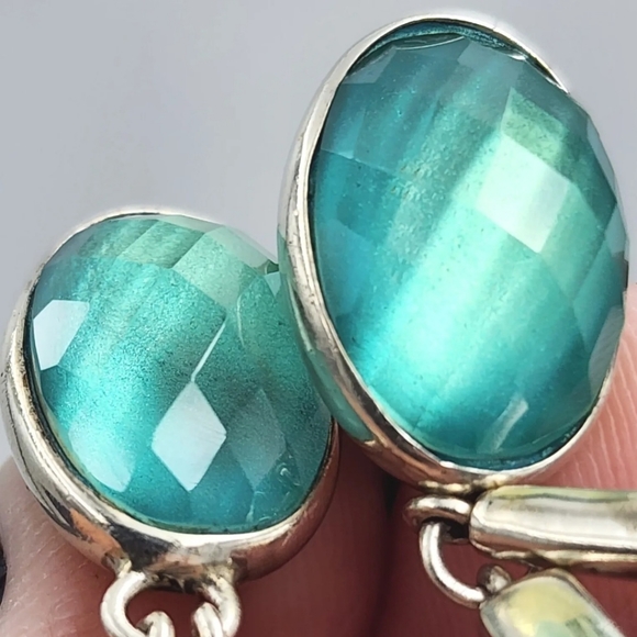 Steve Vaubel Sterling Silver Dangly Earrings - Picture 9 of 9